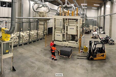 Pilot textile recycling line supplied by Andritz to the Finnish company LSJH