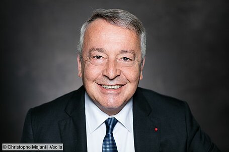 Portrait of Veolia CEO Antoine Frérot