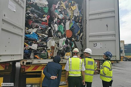 Interpol reports sharp increase in illegal plastic waste trade   