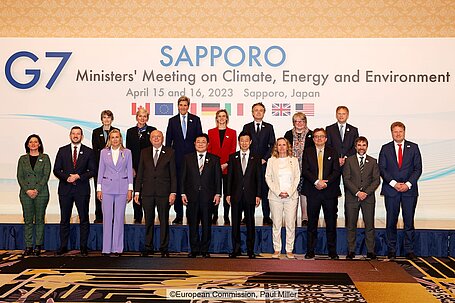 G7 environment minister meeting in Sapporo, Japan in April 2023