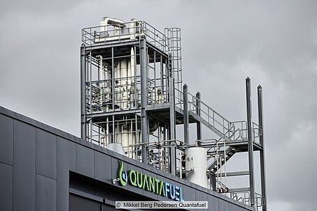 Quantafuel's first full-scale plastics-to-liquids chemical recycling plant in Skive, Denmark