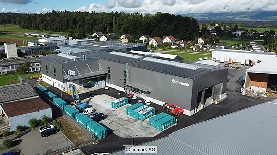 Immark AG's new site in Aarwangen, Switzerland