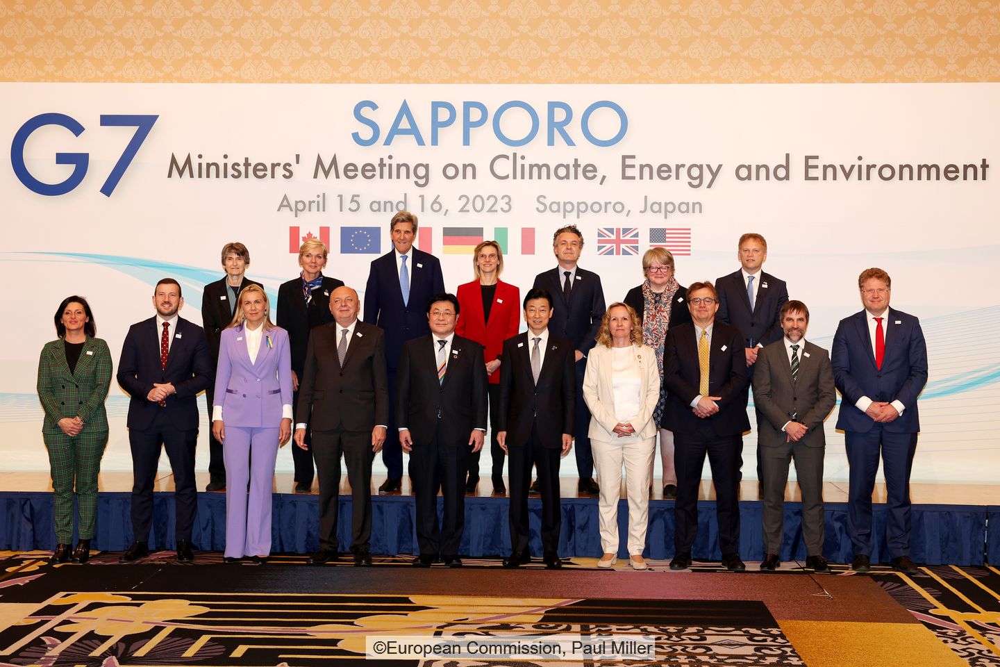 G7 environment minister meeting in Sapporo, Japan in April 2023