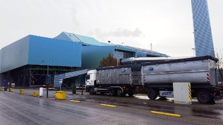View of Twence's energy from waste plant in Hengelo, the Netherlands.