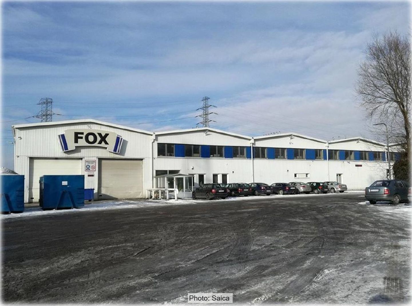 Photo of Fox Recykling's site in Gdynia, Poland