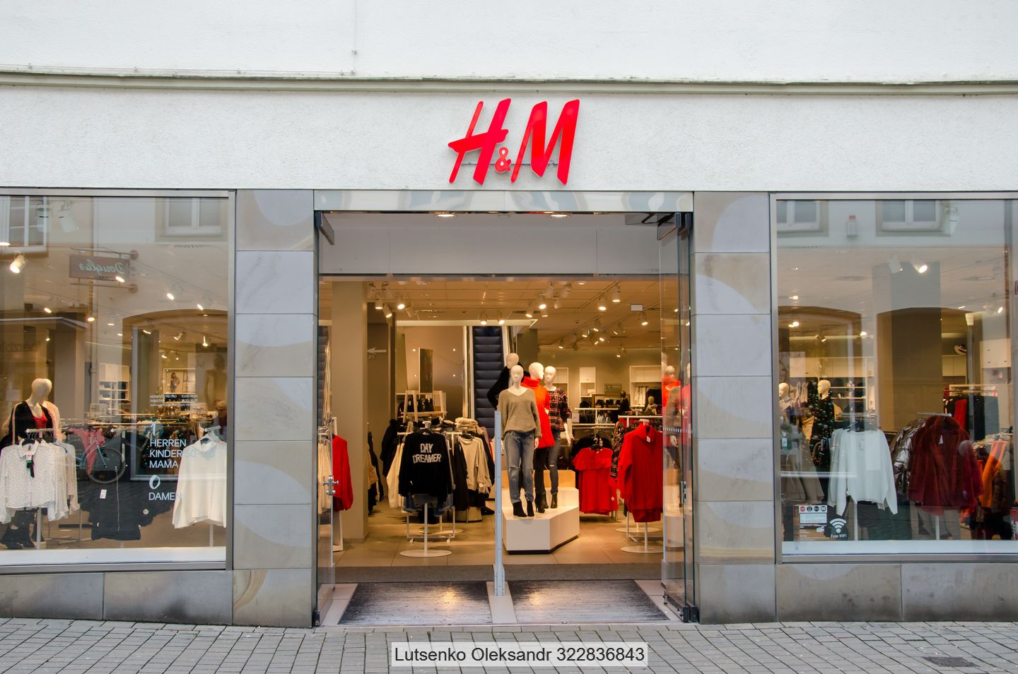 H&M shop front