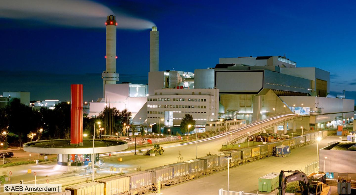 AEB's waste to energy complex in Amsterdam