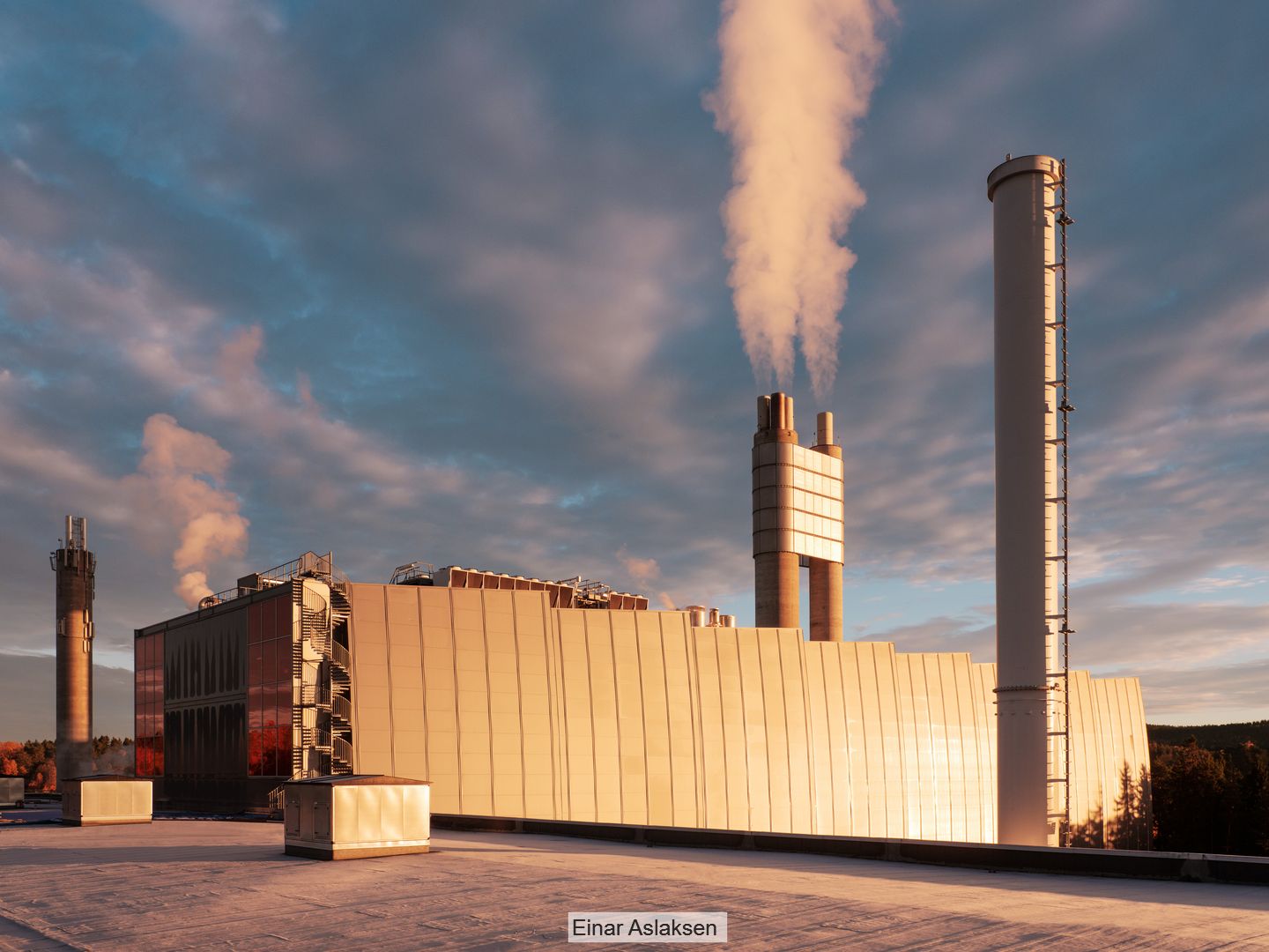 Hafslund Oslo Celsio's waste to energy plant in Klemetsrud 